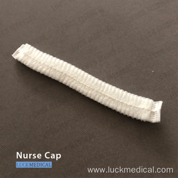 Elastic Non-Woven Head Cap Medical Use